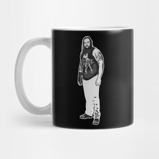 Bray Wyatt Wide On Black - Simple Engraved Mug